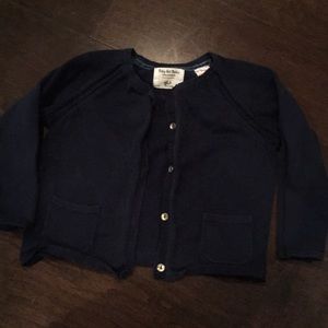 Zara Navy blue toddler cardigan